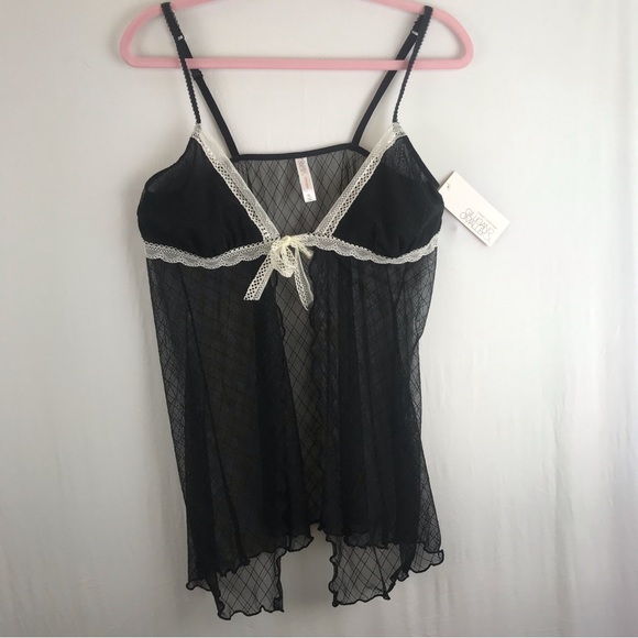 Gilligan & O'Malley Intimates Mesh Chemise- X- Large - Picture 1 of 7